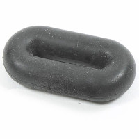 Tope de martingala de silicone Shires Preto