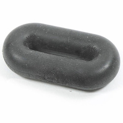 Tope de martingala de silicone Shires Preto