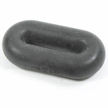 Tope de martingala de silicone Shires Preto