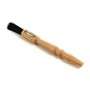 Pincel para óleo Premium Shires Ezi-Groom Madeira Bege