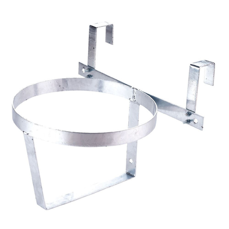 Suporte de balde em metal zincado Kerbl Suporte de balde em metal zincado Kerbl