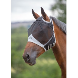 Máscara anti-moscas Shires com abertura para orelhas FlyGuard Pro Máscara anti-moscas Shires com abertura para orelhas FlyGuard Pro