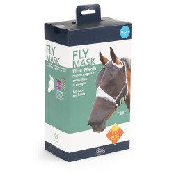 Máscara anti-moscas com proteção para o nariz Shires sem orelhas FlyGuard Pro Máscara anti-moscas com proteção para o nariz Shires sem orelhas FlyGuard Pro