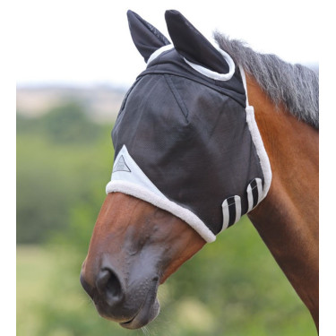 Máscara anti-moscas de pasto Durável Shires FlyGuard Pro Máscara anti-moscas de pasto Durável Shires FlyGuard Pro
