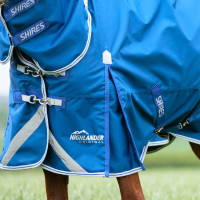 Capa de exterior integral Original 200 Shires Highlander Azul Capa de exterior integral Original 200 Shires Highlander Azul