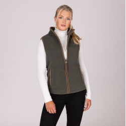 Colete polar Core Shires Aubrion Verde Colete polar Core Shires Aubrion Verde