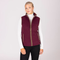 Colete polar Core Shires Aubrion Bordéus Bord&amp;amp;amp;amp;amp;ocirc;