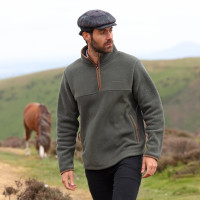 Polar de meia-zíper Core masculino Shires Aubrion Azul Polar de meia-zíper Core masculino Shires Aubrion Azul