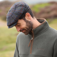 Polar de meia-zíper Core masculino Shires Aubrion Verde