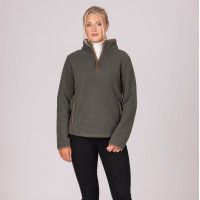Polar meia-zip Core Shires Aubrion Verde