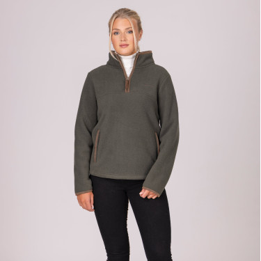 Polar meia-zip Core Shires Aubrion Verde Polar meia-zip Core Shires Aubrion Verde