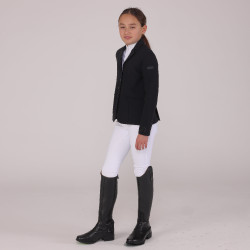 Casaco de concurso Optima Gx jovem cavaleiro Shires Aubrion Preto