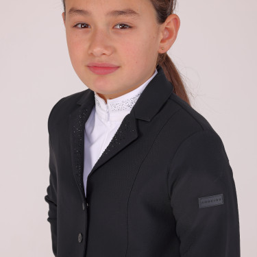 Casaco de concurso Optima Gx jovem cavaleiro Shires Aubrion Preto