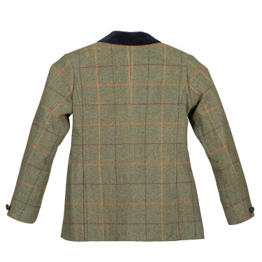 Casaco Saratoga infantil Shires Aubrion Xadrez vermelho/amarelo/azul Motivos