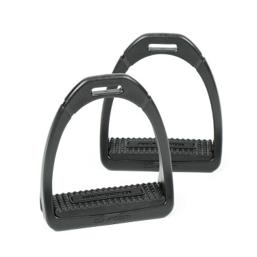 Estribos Premium Profile Shires Compositi Preto