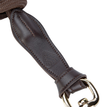 Longe de couro Shires Velociti Lusso Havana Castanho