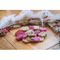 Bolachas de linhaça Happy Crackers maçãs ácidas