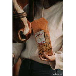 Biscoitos de sementes de linho Happy Crackers cenoura e cúrcuma
