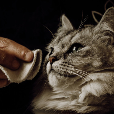 Loção de limpeza Nellumbo para cães e gatos