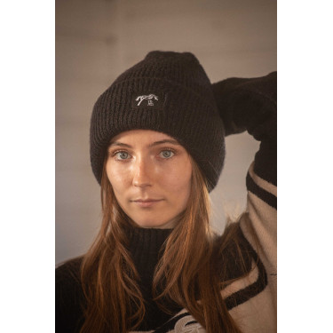 Gorro Pénélope Solena mulher Preto