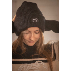 Gorro Pénélope Solena mulher Preto
