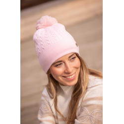 Gorro Pénélope Virgie mulher Rosa claro