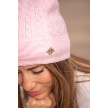 Gorro Pénélope Virgie mulher Rosa claro