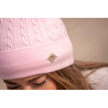 Gorro Pénélope Virgie mulher Rosa claro