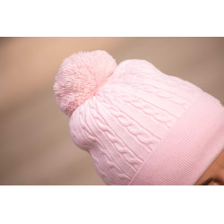 Gorro Pénélope Virgie mulher Rosa claro