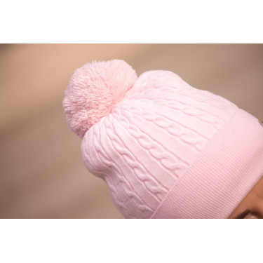 Gorro Pénélope Virgie mulher Rosa claro