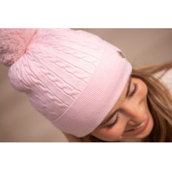 Gorro Pénélope Virgie mulher Rosa claro