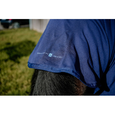 Manta Cool&dry Equithème Fresh Combo Marinho Azul-marinho Manta Cool&dry Equithème Fresh Combo Marinho Azul-marinho