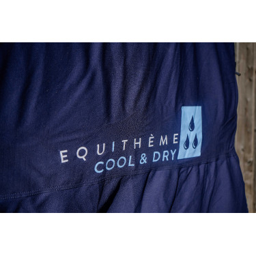 Manta Cool&dry Equithème Fresh Combo Marinho Azul-marinho Manta Cool&dry Equithème Fresh Combo Marinho Azul-marinho