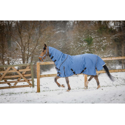 Cobre-pescoço Equithème Tyrex Aisance 1200D Azul