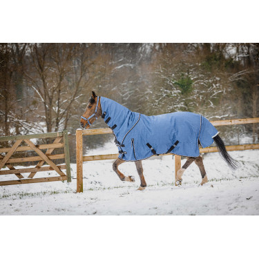 Cobre-pescoço Equithème Tyrex Aisance 1200D Azul
