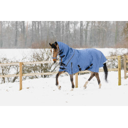 Cobre-pescoço Equithème Tyrex Aisance 1200D Azul
