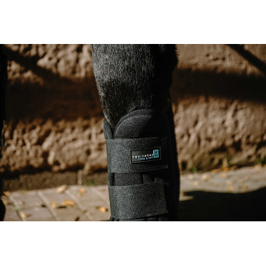 Guetes Cool&dry Equithème Fresh Preto Guetes Cool&dry Equithème Fresh Preto
