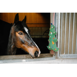 Brinquedo para cavalos Hippotonic Árvore de Natal Verde
