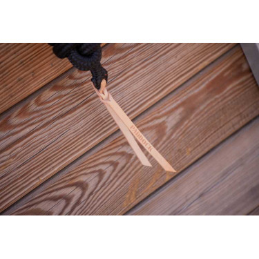 Corda de apresentação 250 cm Paddock Sport Preto