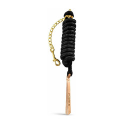 Corda de apresentação 250 cm Paddock Sport Preto