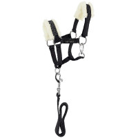 Mini cabresto e corda Pony Academy Preto