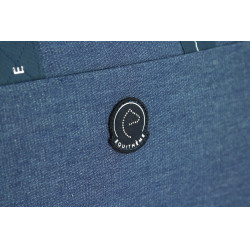 Saco de fim de semana Je t'aime Equithème Denim Azul