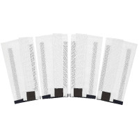 Caneleiras Equithème anti-moscas e anti-UV (conjunto de 4) Branco