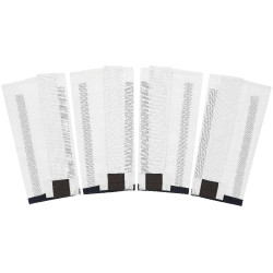 Caneleiras Equithème anti-moscas e anti-UV (conjunto de 4) Branco
