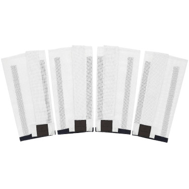 Caneleiras Equithème anti-moscas e anti-UV (conjunto de 4) Branco