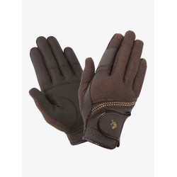 Handschoenen Crystal LeMieux Espresso Castanho