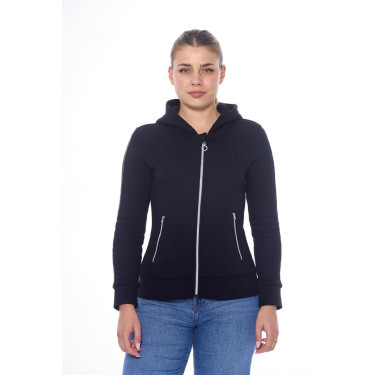 Casaco com zíper Harcour Sworm feminino Preto Casaco com zíper Harcour Sworm feminino Preto