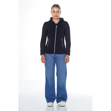 Casaco com zíper Harcour Sworm feminino Preto Casaco com zíper Harcour Sworm feminino Preto