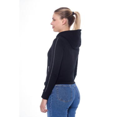 Casaco com zíper Harcour Sworm feminino Preto Casaco com zíper Harcour Sworm feminino Preto