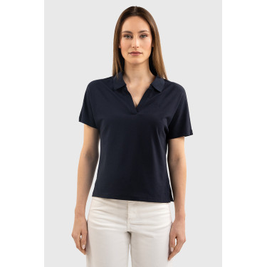 Polo Harcour Capella mulher Marinho Azul-marinho